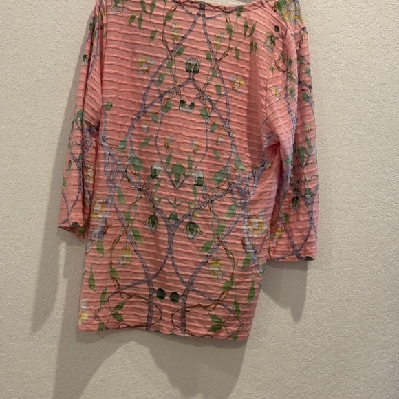 Soft Surroundings Pastel Knit Top - Picture 6 of 7